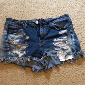 American Eagle Hi-Rise shorts